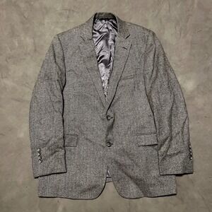 Brooks Brothers Cashmere Wool 42R‎ Lanificio Di Pray Herringbone Regent Blazer